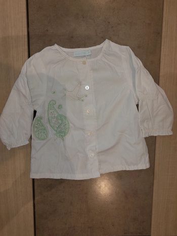 Chemise manches longues / Obaïbi / 6 mois