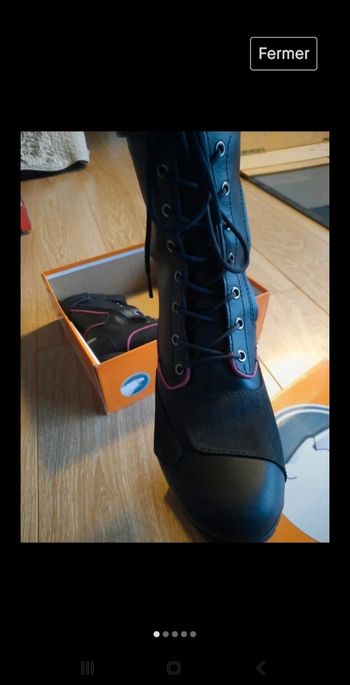 Bottes moto femme