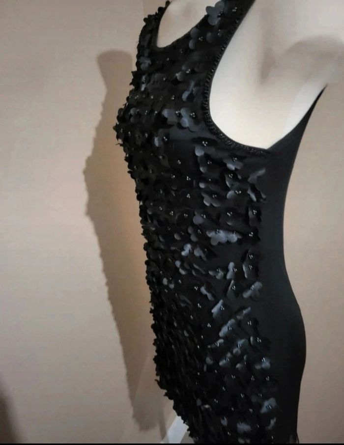 Robe d'été fleurs et perles 36 - photo numéro 6
