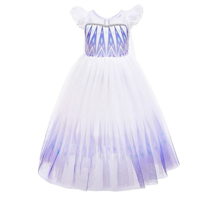 Déguisement robe princesse Elsa et ces accessoires Taille 3-6ans - photo numéro 4