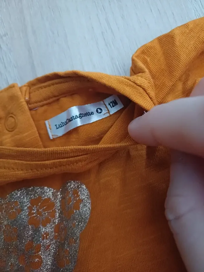 T-shirt gémo lulu castagnette - photo numéro 4