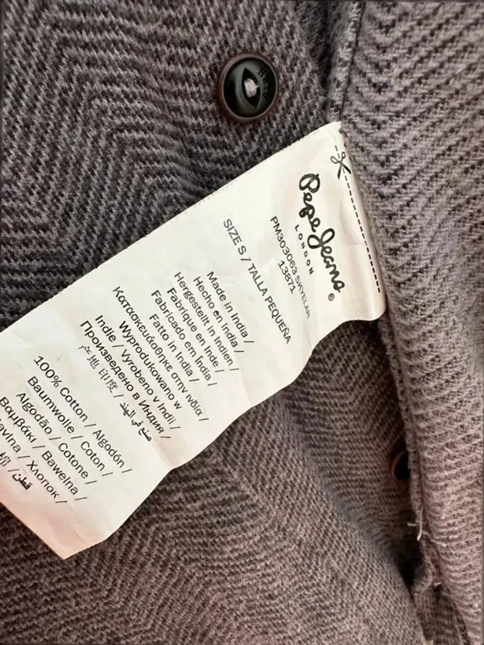 Cardigan gris pepe jeans homme Taille S - photo numéro 6