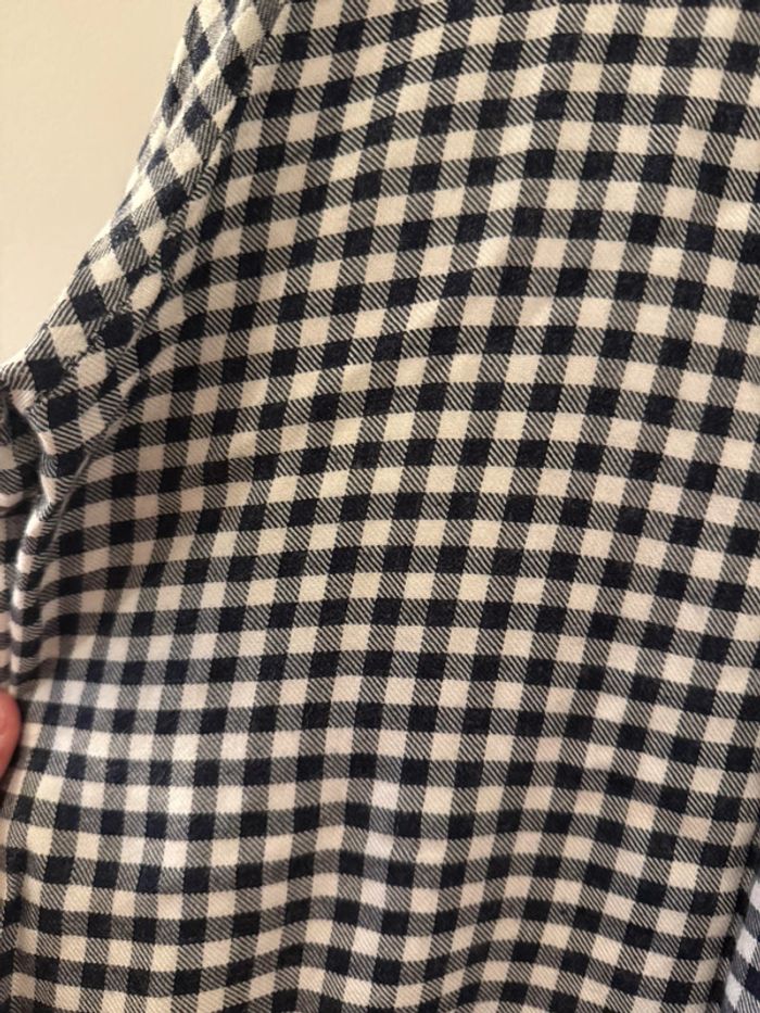 Chemise longue à carreaux Zara - photo numéro 7