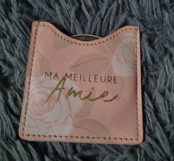 Miroir de poche avec pochette (Ma Meilleure Amie)