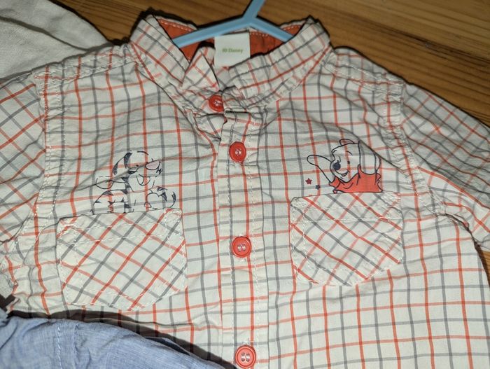 Lot 3 chemises 6 mois - photo numéro 2