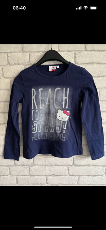 Tee shirt hello kitty taille 8 ans