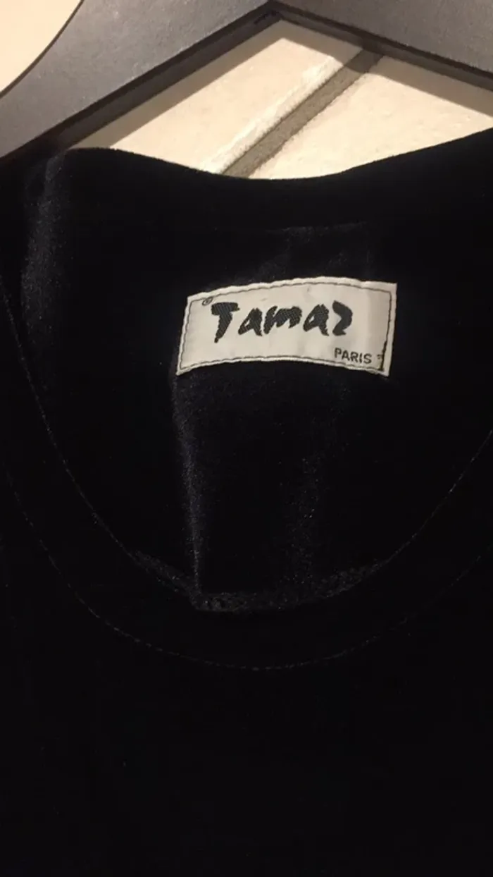 Robe velour chic « Tamaz Paris » - photo numéro 4