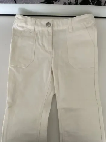 Pantalon blanc jacadi 4 ans