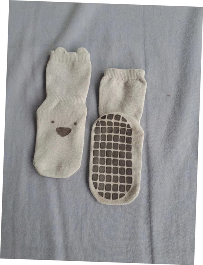 Chaussettes anti-dérapantes 1-3 ans