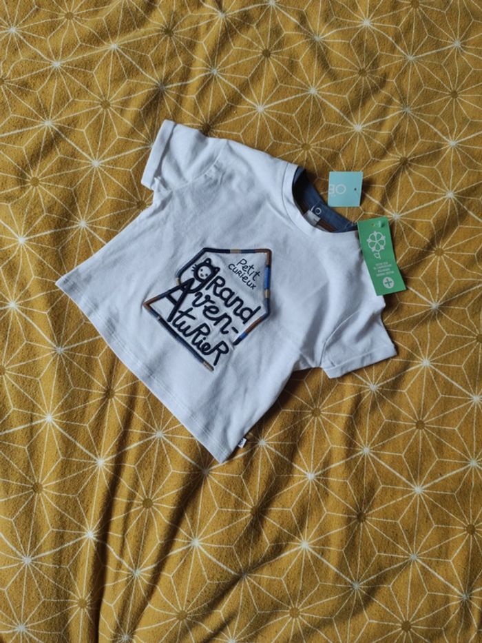 Tee shirt manche courte aventurier