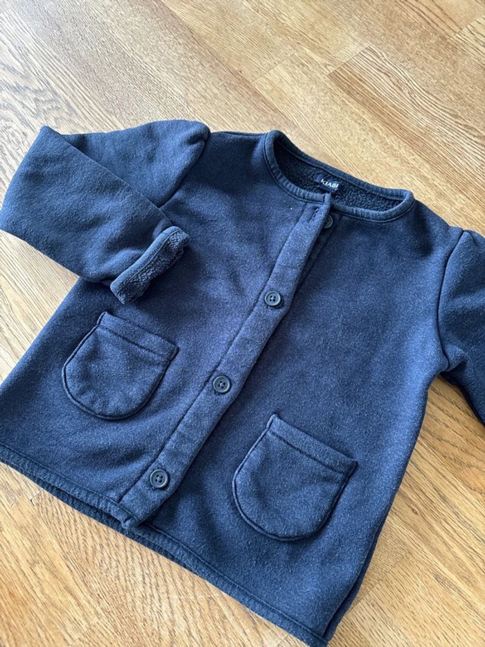 Veste bleu marine 3 ans - photo numéro 4