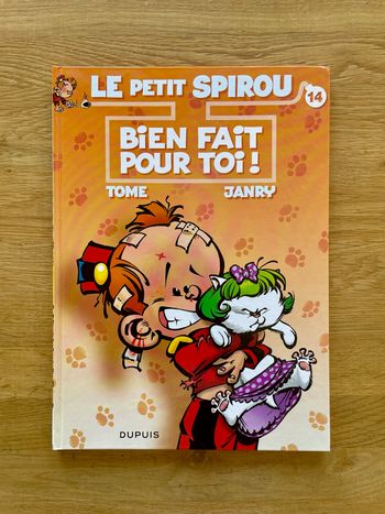 BD Le Petit Spirou tome 14 Bien fait pour toi Tome & Janry éditions Dupuis