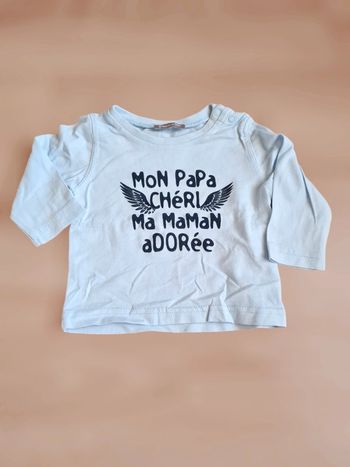 T-shirt manches longues garçon