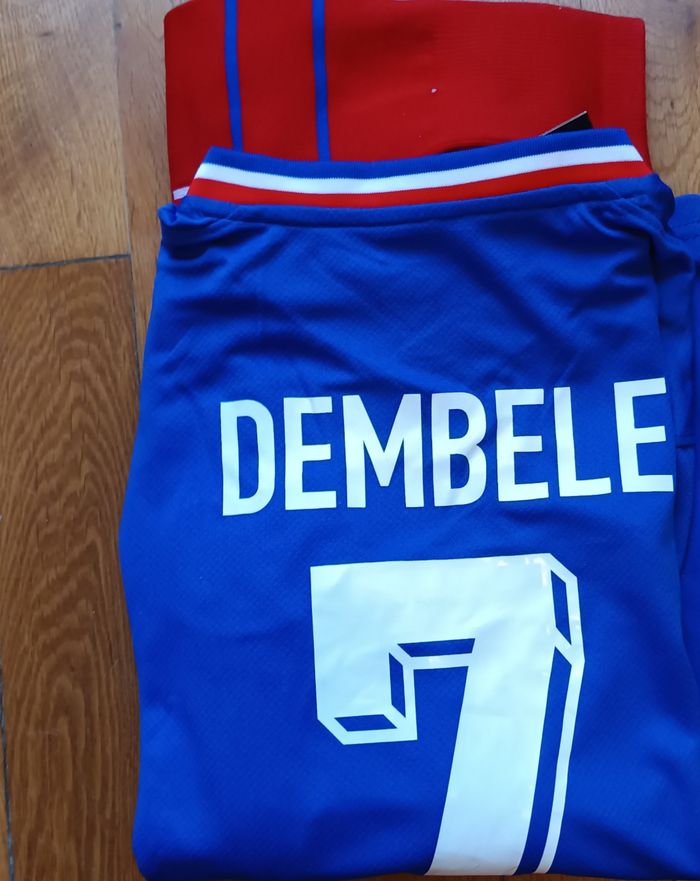 Équipement football taille 14 ans Dembélé France modèle 2025 avec patch - photo numéro 4