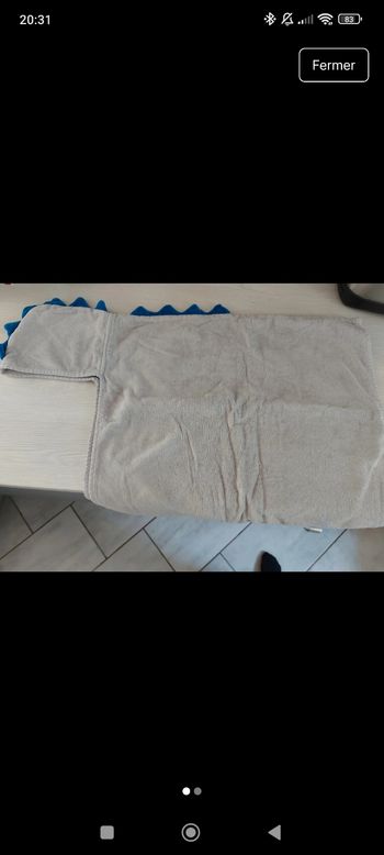 Cape de bain TEX 60x110cm