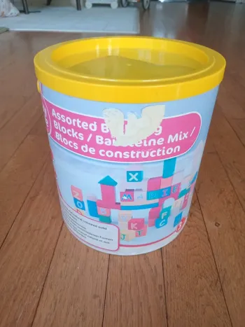Jeu de construction bois 1 an et plus