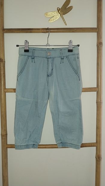 Pantacourt denim fille 6 ans Très bon état