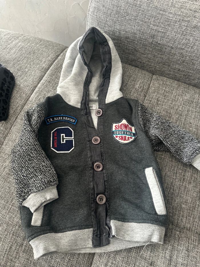 Veste capuche 18 mois