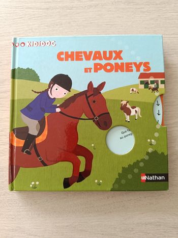 Livre kididoc chevaux et poneys