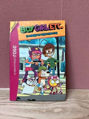 Livre ma bibliothèque rose Boys Girls Etc