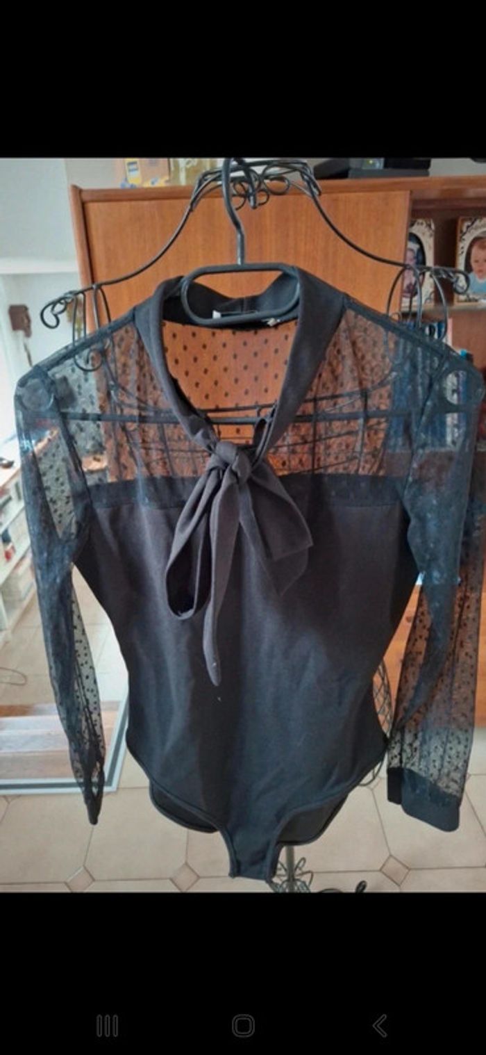 Body à manches longues transparentes Premium collection taille S 👻 - photo numéro 2