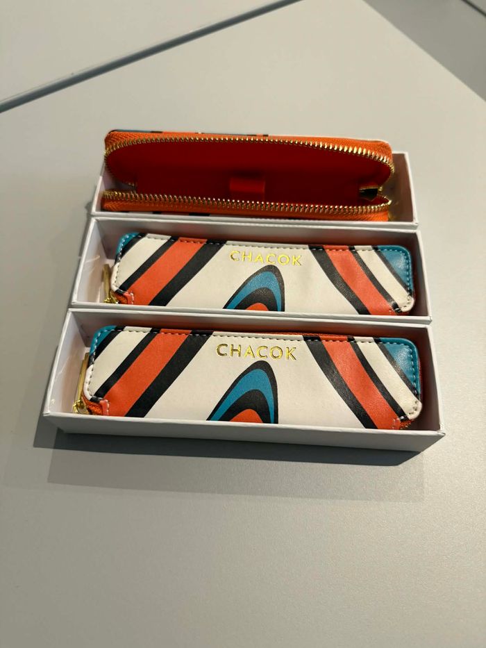 Lot de 3 Pochettes / Trousses Stylo Chacok - photo numéro 2