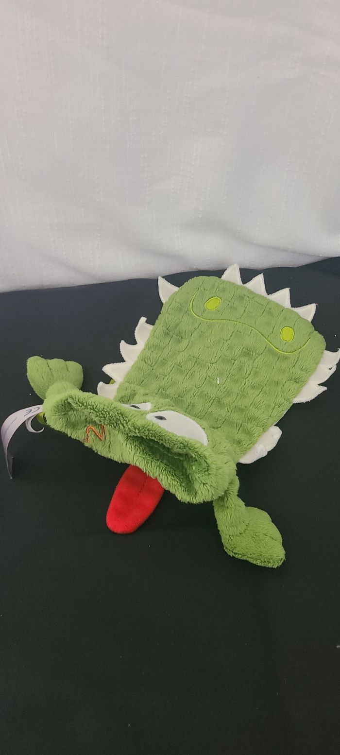 doudou plat crocodile woody - photo numéro 3