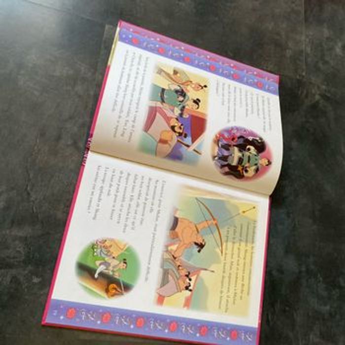 Livre de princesse Mulan Disney - photo numéro 5