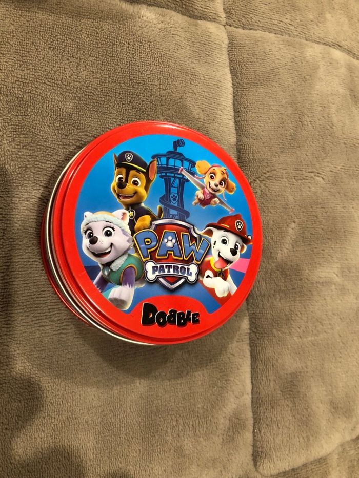 Jeu Dobble de Paw Patrol en TBE