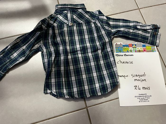 Chemise garçon 24 mois - photo numéro 3