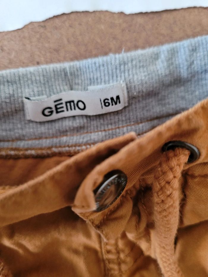 Pantalon moutarde taille 6mois Gemo - photo numéro 4