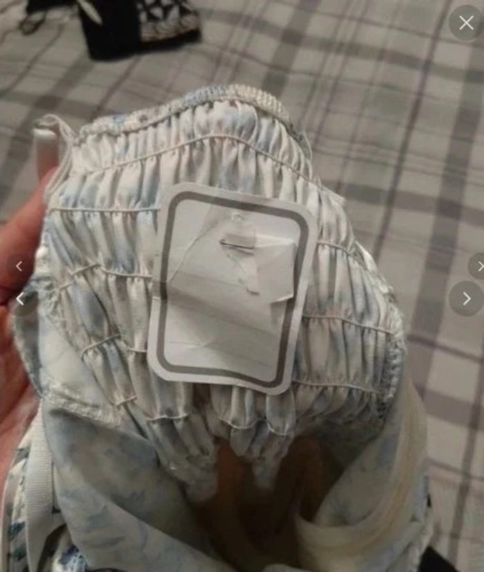 Robe d'été neuve satinée t 36 - photo numéro 5