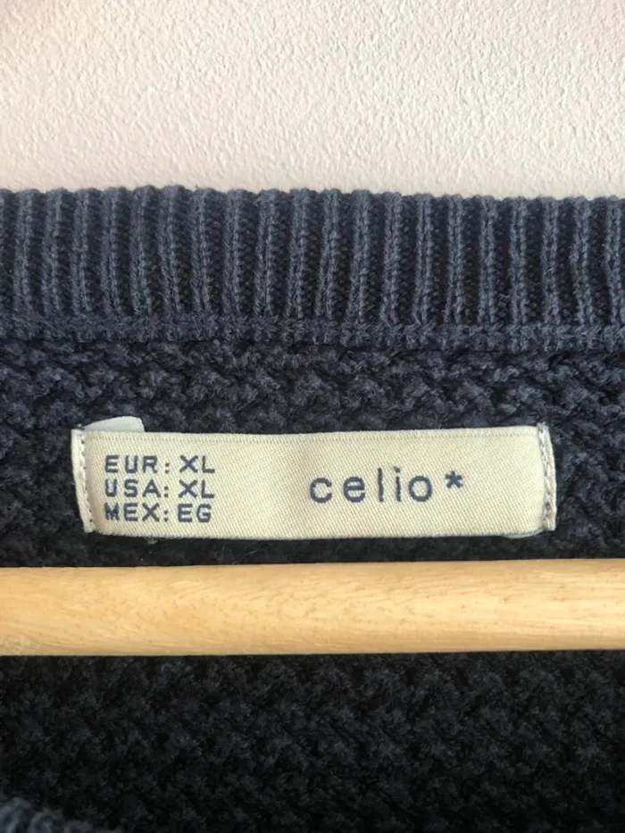 Pull marine Célio T.XL - photo numéro 3
