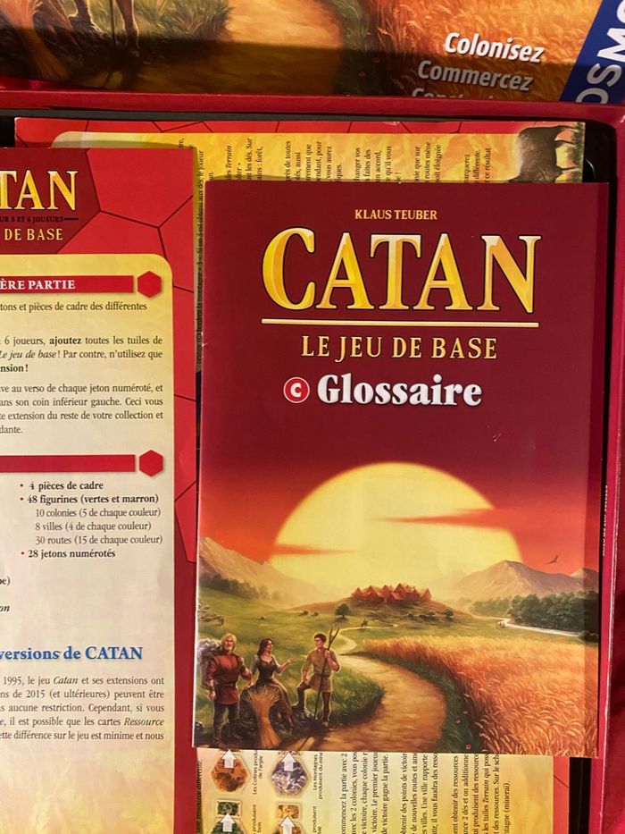 Catan jeu de base  avec extension 5/6 joueurs - photo numéro 3