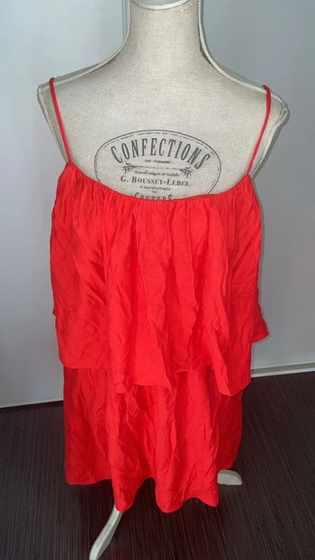 Robe Rouge Pepaloves Neuf avec Étiquette - Taille S