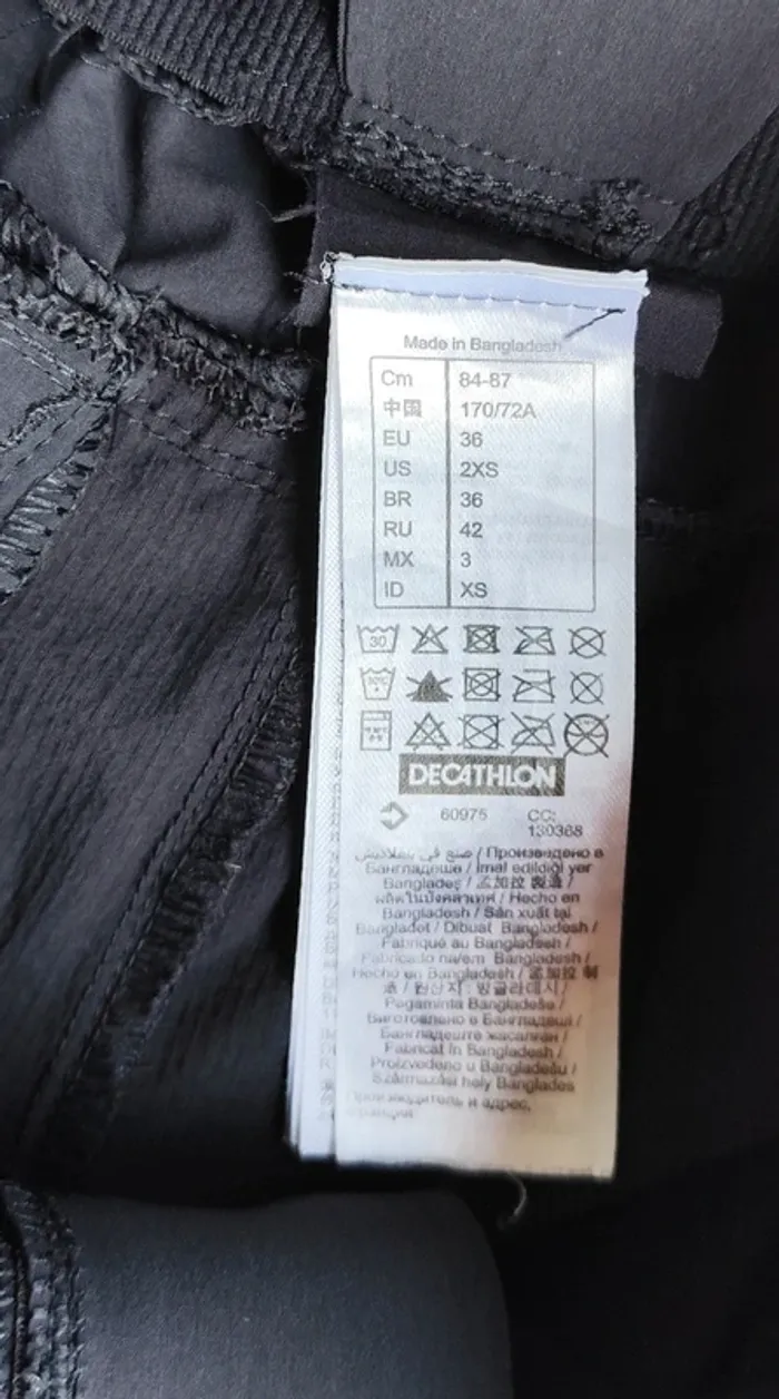 Short randonnée Decathlon 2XS/36 - photo numéro 3