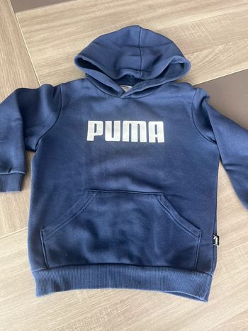 Sweat à capuche 4-5 ans Puma garçon