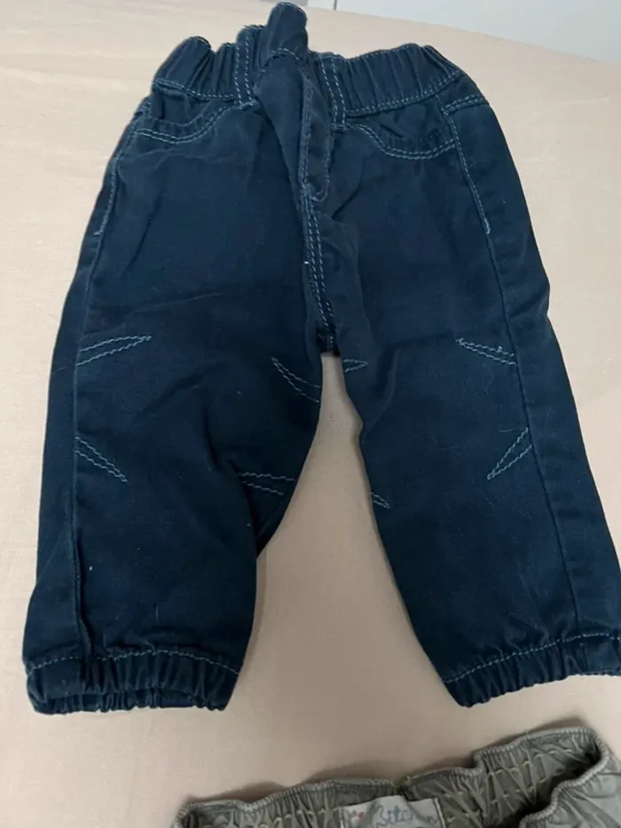 Lot pantalon garçon 3 mois - photo numéro 3