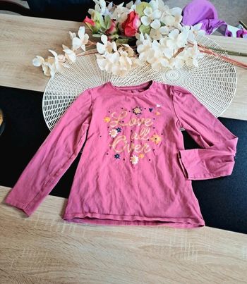 Haut manche longue, taille 8 ans, marque inextenso