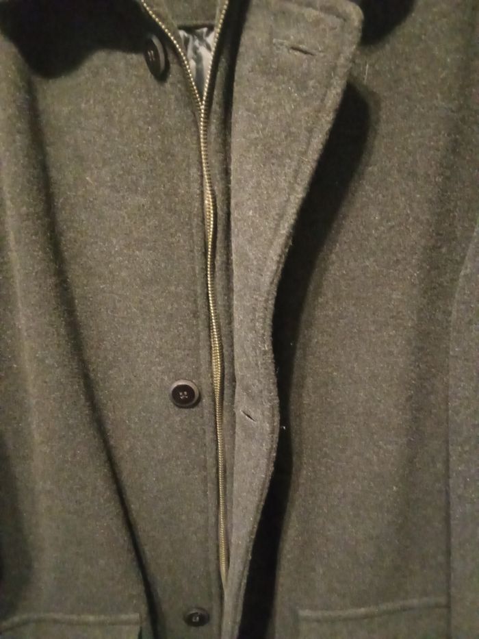 Manteau 3/4 homme taille 54, 70 % laine - photo numéro 2