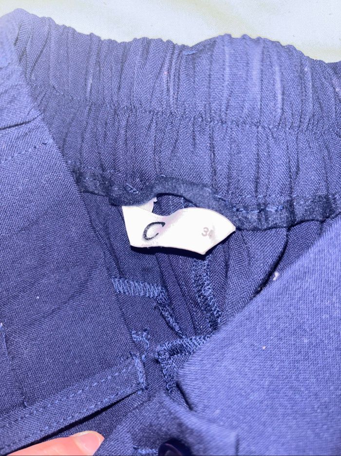 Pantalon, habillé bleu marine - photo numéro 2