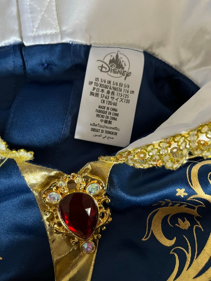 Déguisement deluxe blanche neige Disney Disneyland 5 6 ans - photo numéro 10