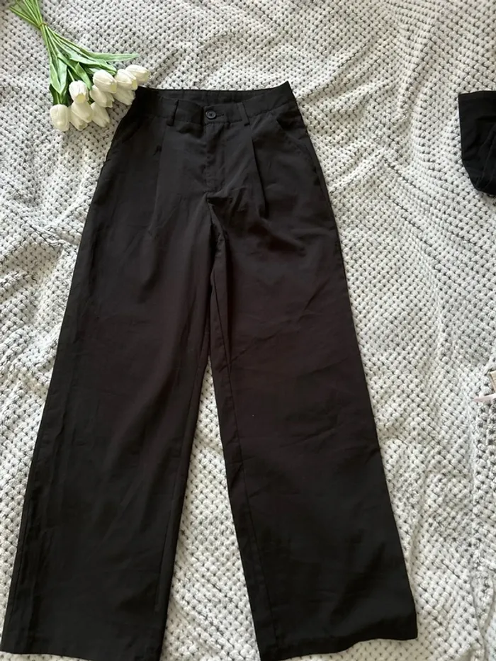 Pantalon à pinces fluide Shein petite XXS