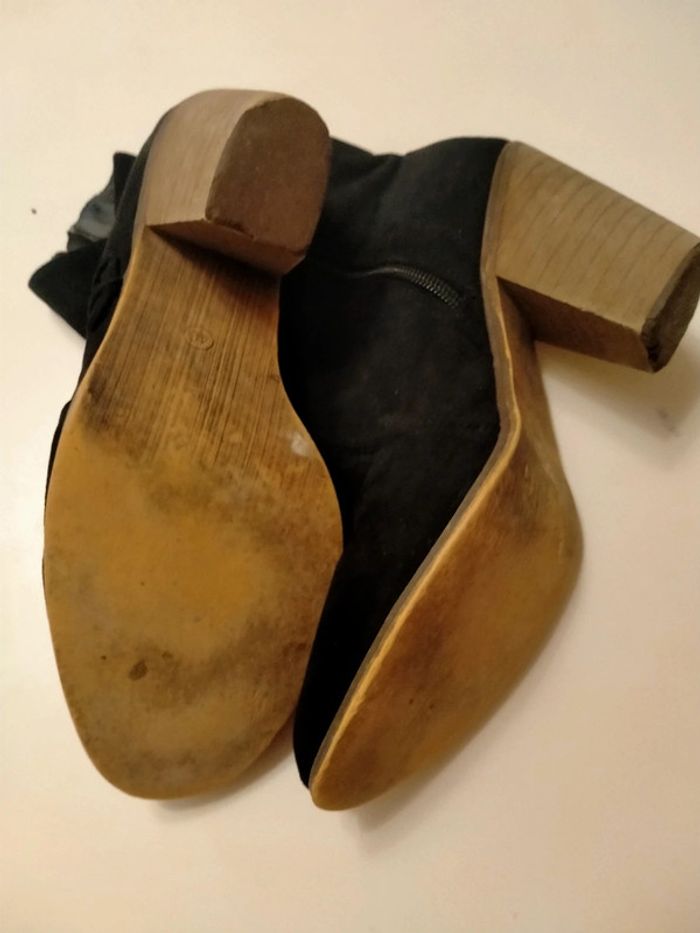 Bottines noires à talons - photo numéro 4