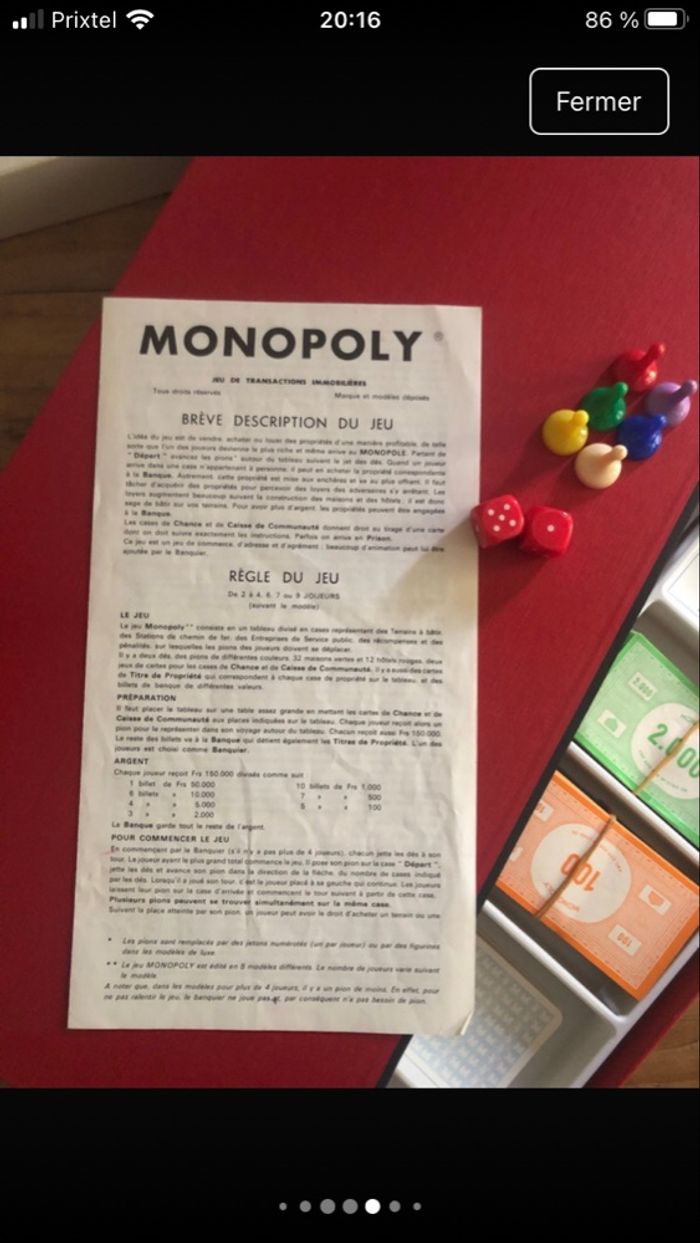 Monopoly Vintage année 60 - photo numéro 8