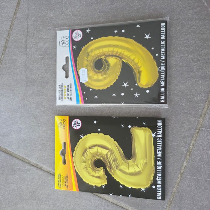 Ballon métallique 2 9 29