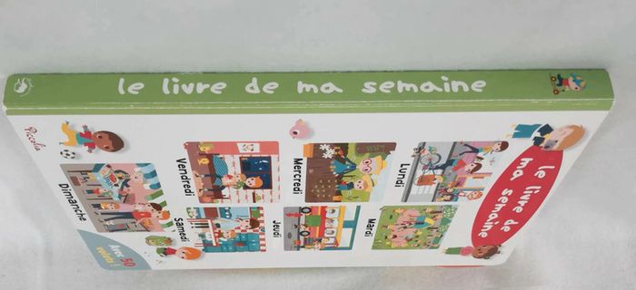 Le livre 📙 de  ma  semaine,  rigide,  avec  50 volets - photo numéro 13