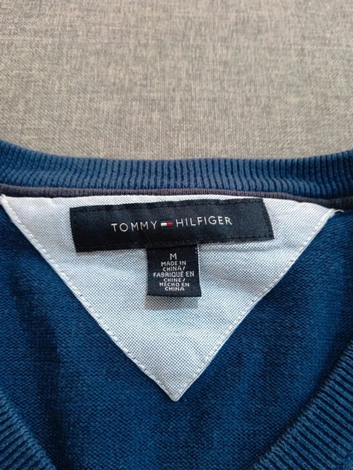 C57 pull bleu Tommy Hilfiger M - photo numéro 3