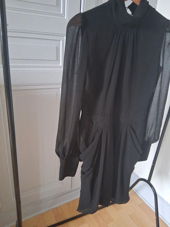 Élégante robe noire - Warehouse - XS/34 - photo numéro 2