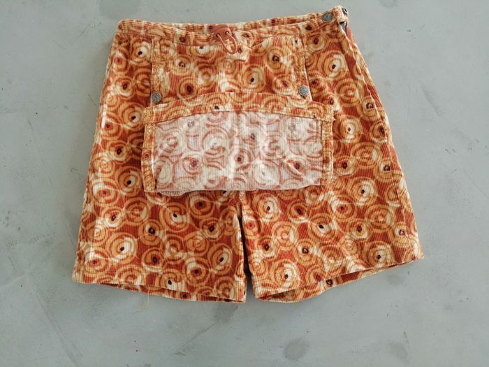 Short-jupe seventies velour 5 ans - photo numéro 2